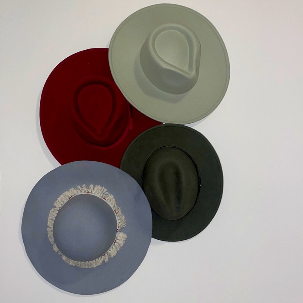 Wide brimmed hats